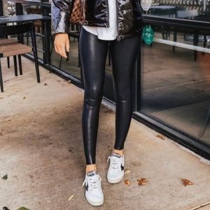Spanx Faux Leather Leggings